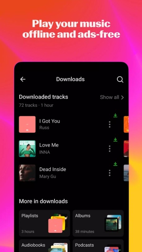 Yandex Music appͼ