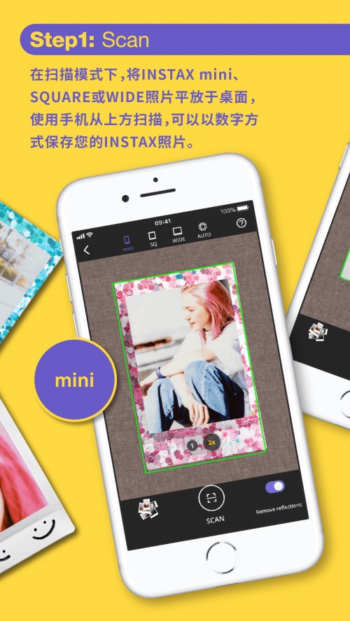 instax UP APP���ؽ�ͼ