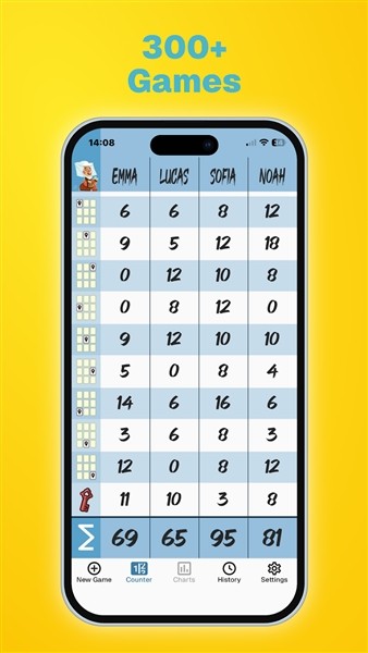 MyScoreTracker������ؽ�ͼ