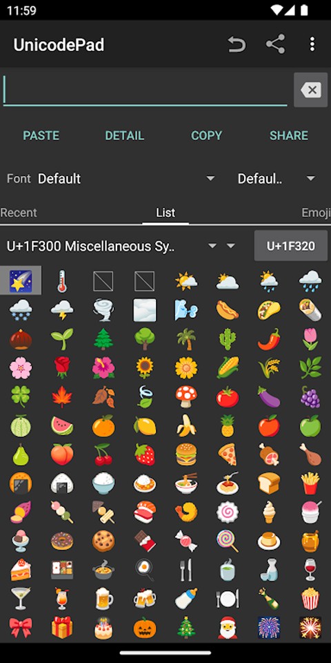unicodepad���İ����ؽ�ͼ