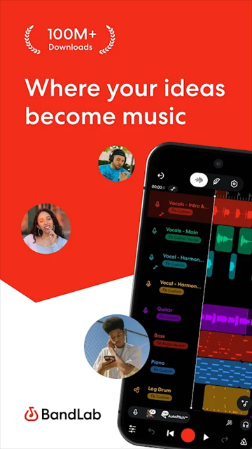 bandlab�����������İ�app���ؽ�ͼ