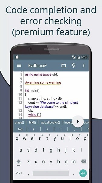 Cxxdroid���غ������ͼ